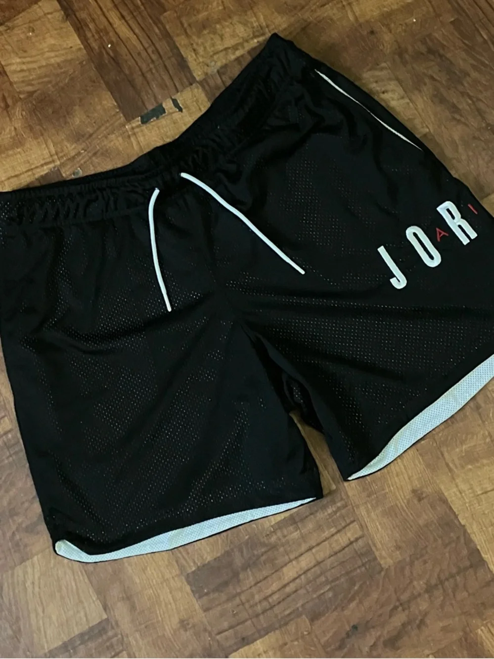 Air Jordan Jumpman Classic Mesh Shorts Black DV7742 Size Large